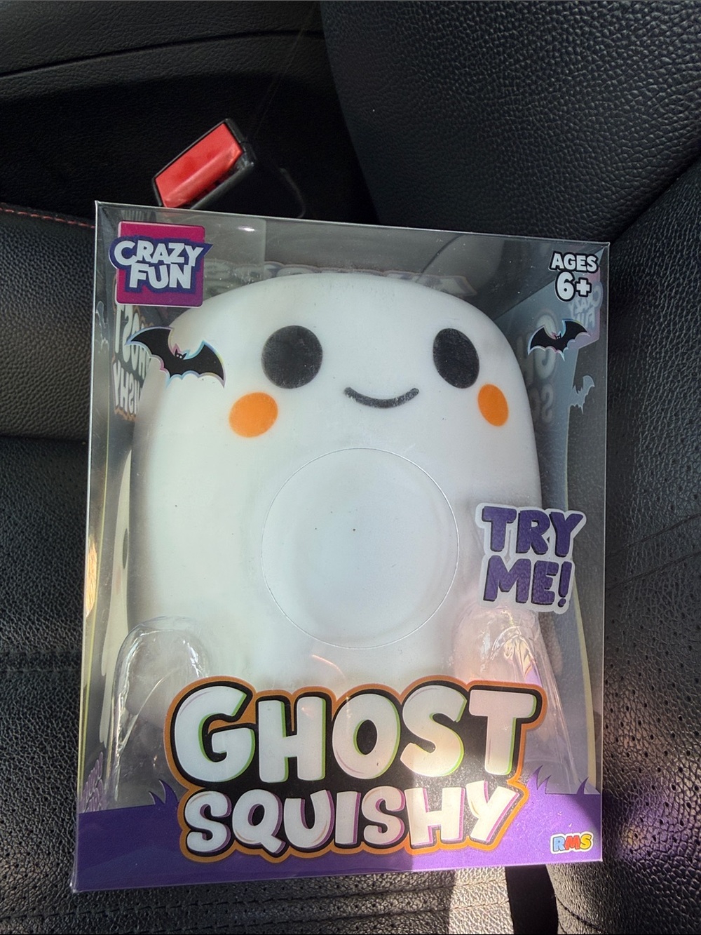 Ghost Squishy Crazy Fun - White large